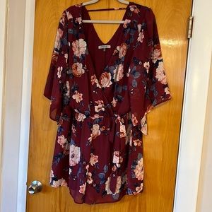 Bailey Blue 1x romper